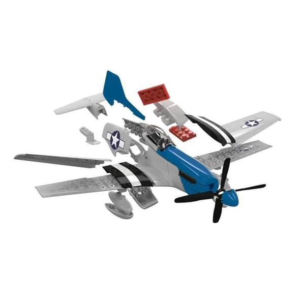 Modellsats - AIRFIX - P-51D Mustang - Förfärgad - Barn - 5 år och över