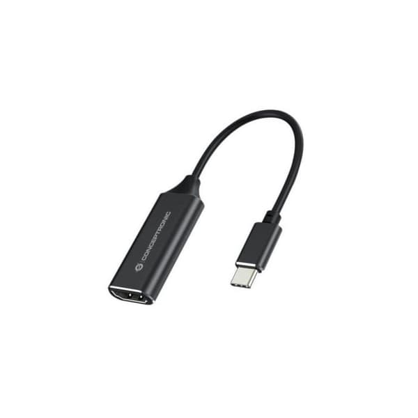 USB-hub - Conceptronic - ABBY03B - USB-C - HDMI A - Plug and play - Svart