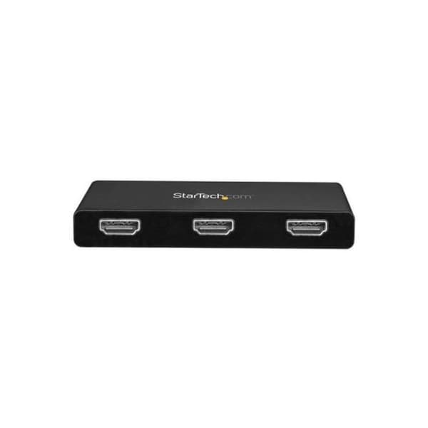 STARTECH USB Type-C Hub - 3x HDMI - Multiskärm - 3840x2160 - Splitter - Svart