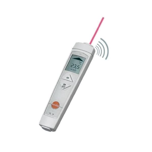Infraröd termometer - TESTO - 826-T2 - Temperaturmätning - Inomhus - Plast