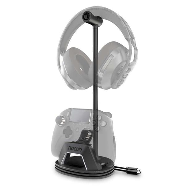 Laddstation - NACON - Laddstation för headset och controller - Svart - USB Typ-C - Multi-plattform