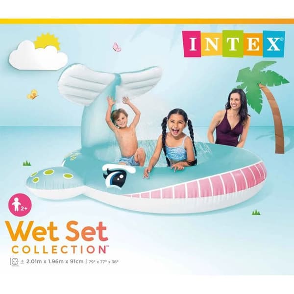 Whale Fountain Pool - Intex