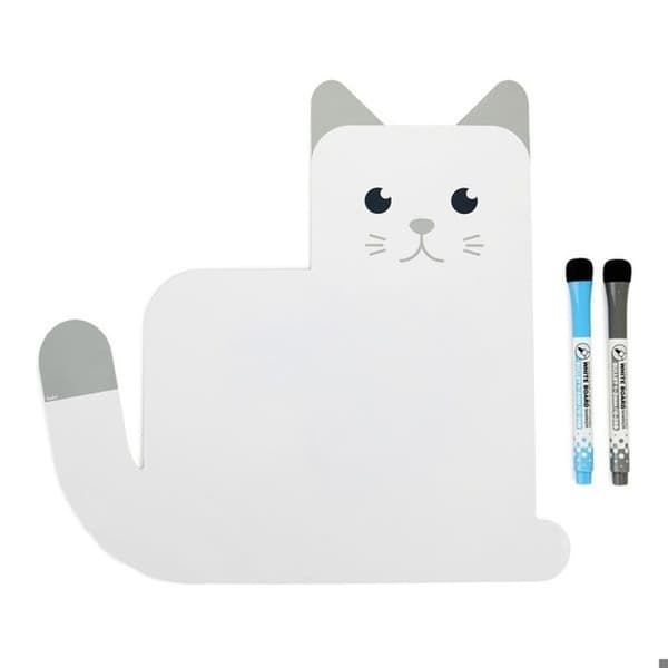 Magnettavla - Balvi - Meow - Vit - Plast PP - Samtida design
