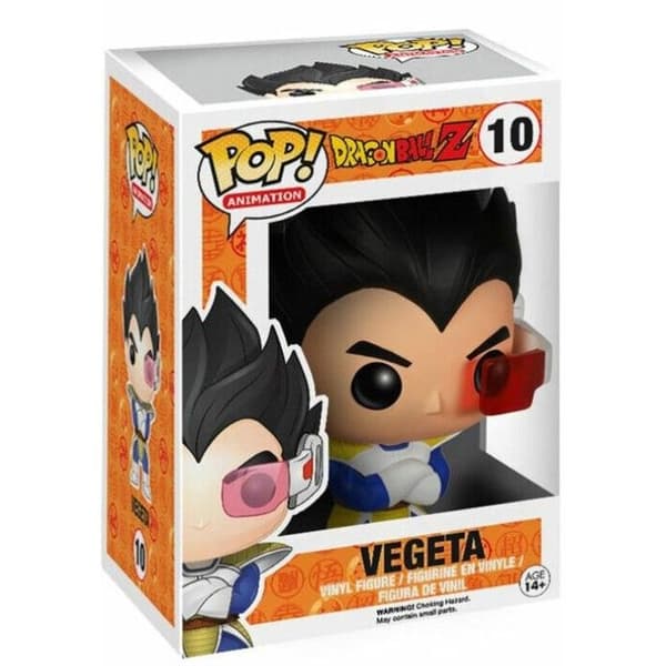 Funko Pop! Dragon Ball Z: Vegeta - Gul - 9,5 cm