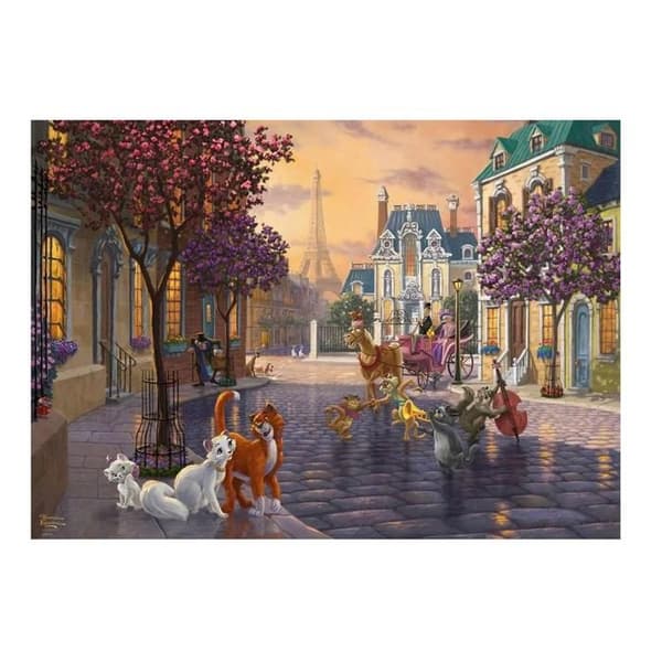 PUZZLE 1000 BITAR DISNEY : DE ARISTOKRATERNA