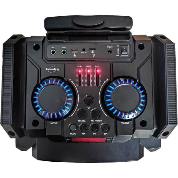INOVALLEY MS01XXL Nomadic Karaoke Trolley Högtalare - bluetooth - 800W