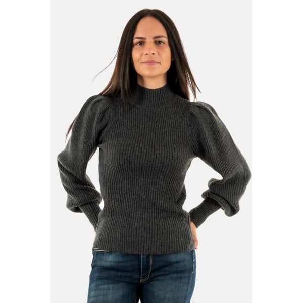 Vintertröja dam - ENDAST LICENS - Katia - Turtleneck - Grå