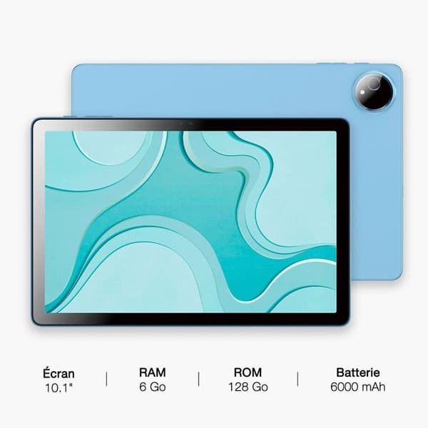 Logicom Fold 10,1" 128 GB Blå pekplatta