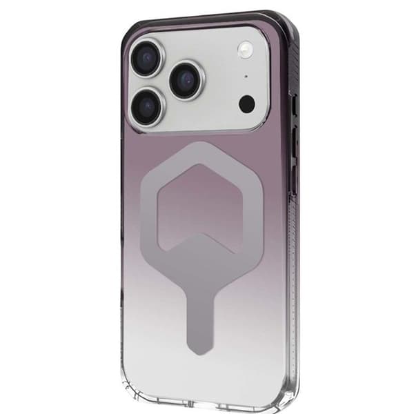 Coque Magsafe - UAG - iPhone 17 Pro Max - Stötsäker - Transparent lila gradient - Mjuk