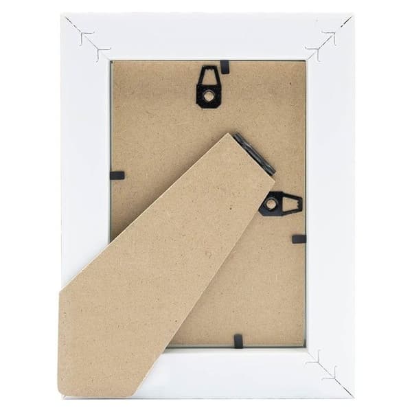 Ramar - NEWTON - 10 x 15 cm - Trä och vit - Rektangulär