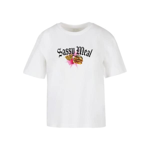 T-shirt dam Miss Tee Sassy Meal