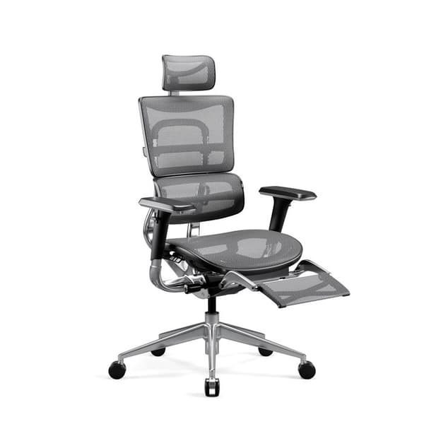 Ergonomisk stol DIABLO V-MASTER: Svart-Grå