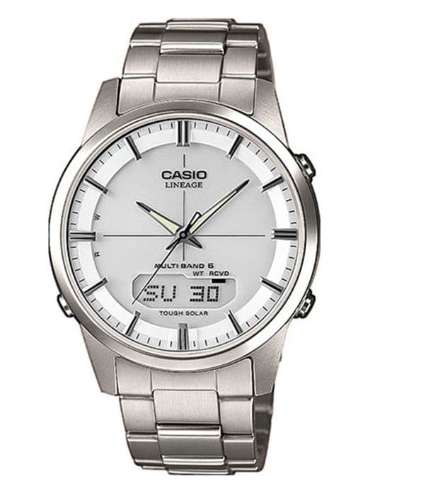 Klocka - CASIO - Lineage Wave Ceptor - Solar - Titanium - LED-belysning