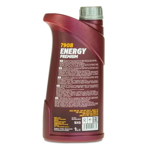 1 liter MANNOL Energy Premium 5W-30, API SN / CF, ACEA C3