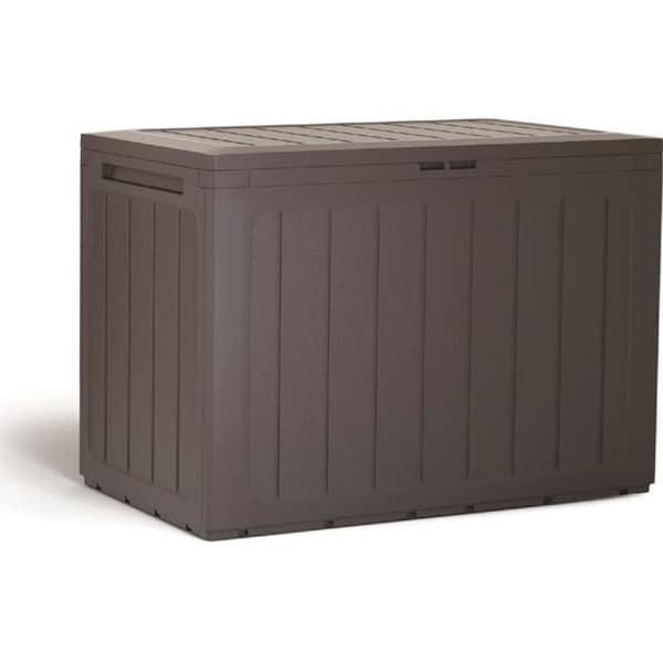 Prosperplast Låsbar trädgårdslåda 190L umbra Boardebox