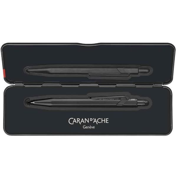 Mekanisk penna 844 Black Code, 0,07 mm, svart