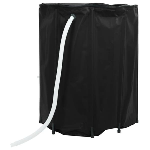 Vattentank med fällbar kran 1350 L PVC