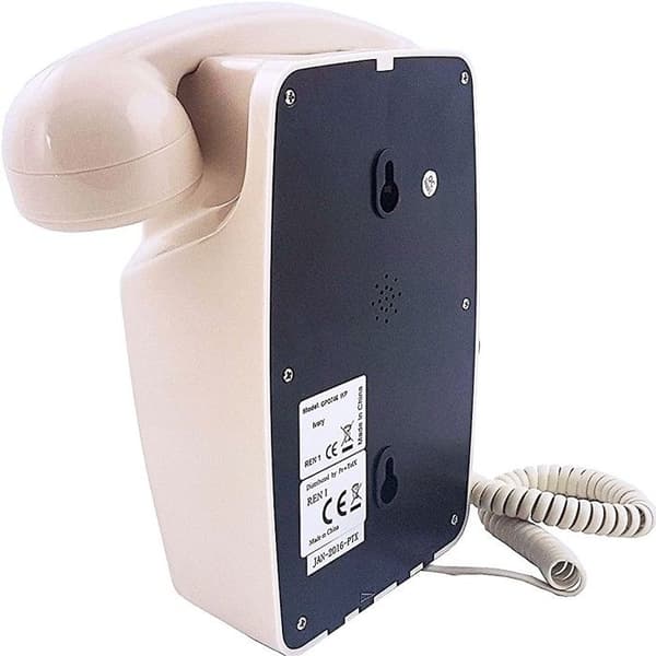 Retro väggtelefon GPO 746 Ivory