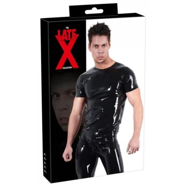 T-shirt i latex - M