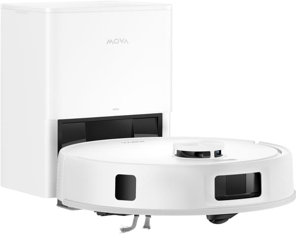 Robotdammsugare - MOVA E20S PRO PLUS - 13000 Pa - 330 ml - Vit