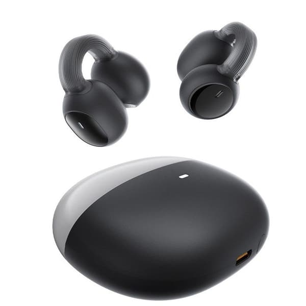 True Wireless Hörlurar - BASEUS - AirGo 1 Ring - Bluetooth - Svettresistent - Svart