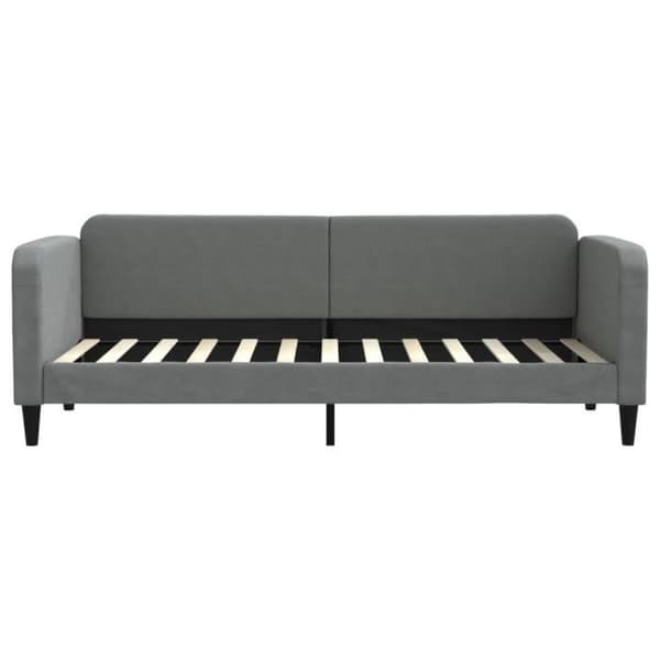 vidaXL Daybed Mörkgrå 80x200 cm Tyg 354029