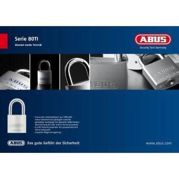 Abus 562242 Hänglås 80TI / 40HB40