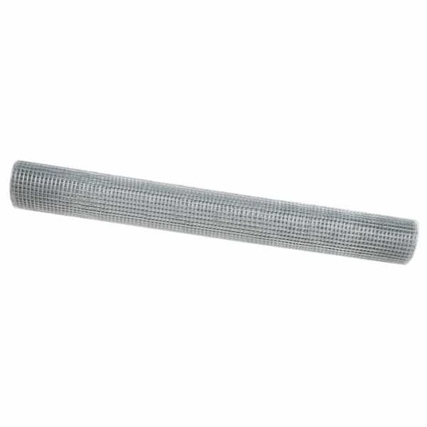 vidaXL Stängsel i svetsat tråd Silver 42004934