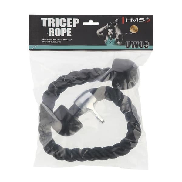 Triceps kabel - HMS - UW09 - Slitstark nylon - Längd 700 mm - Diameter 28 mm