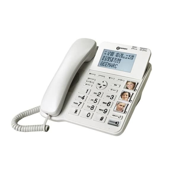 Trådlös seniortelefon GEEMARC AMPLIDECT COMBI 295 + AMPLIDECT 295 AD