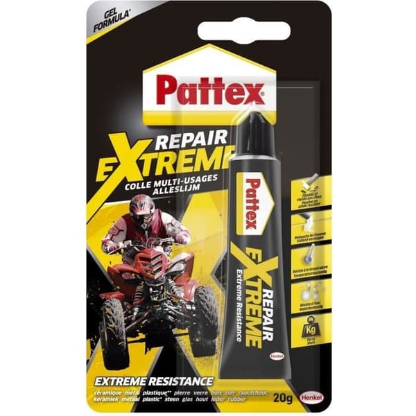 PATTEX Lim 100% reparationsgel - 20g