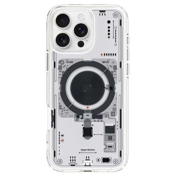 Coque för iPhone 16 Pro Max - SPIGEN - Ultra Hybrid MagSafe - Grå - Semihård - Elegant