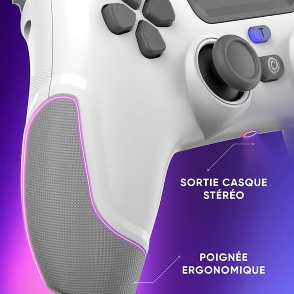Spelkontroll - ONIVERSE - Revolt - Multi-plattform PS4/PC/Android/iOS - Hall Effect joysticks - 6-axlig gyroskop