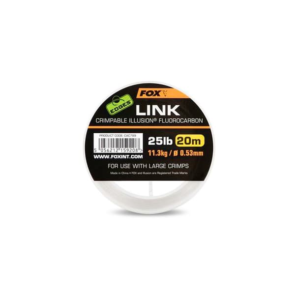 Fluorokarbons Fox Edges Länk illusion 20 m - 0,53 mm
