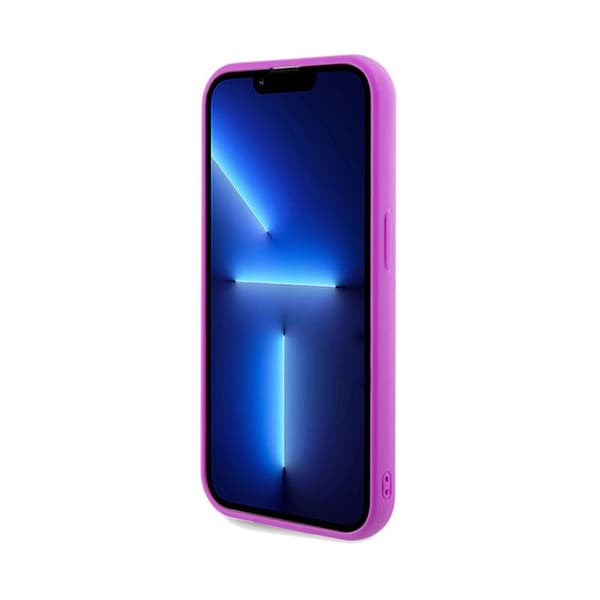 Gissa Disco Metal Skal - Coque iPhone 14 Pro (fuchsia)