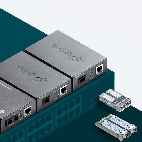Switch - hub ethernet - injektor Tp-link - MC110CS - 10/100Mbps Single-Mode Media Converter