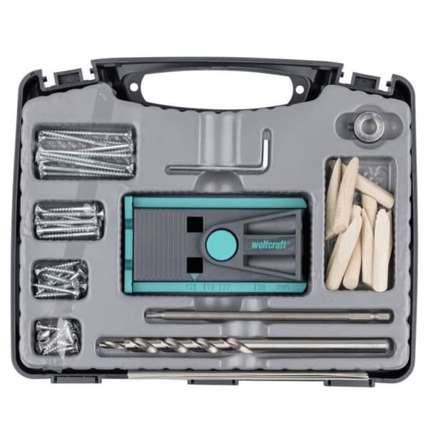 wolfcraft Torx Pocket Hole Carpentry Jig Set 4642100