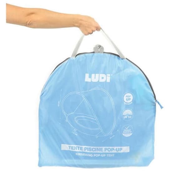 Tältpool pop-up - UV-skydd - Polyester - Rektangulär - För barn - Lätt att bära