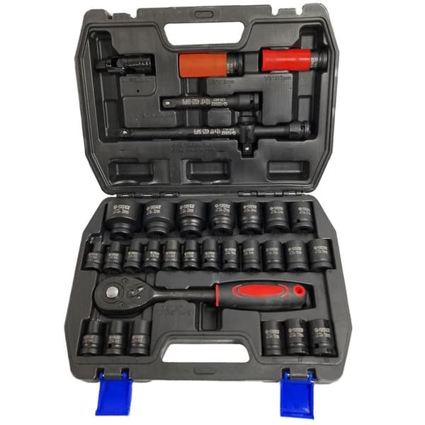 32-delars hylsnyckelsats 1/2"