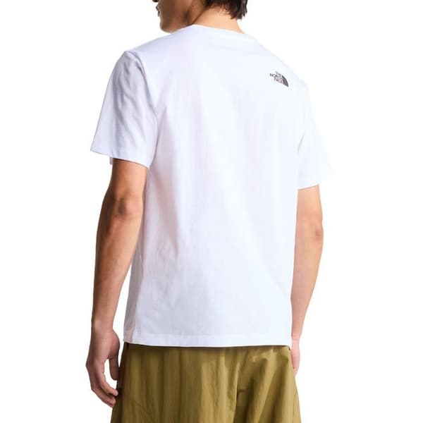 The North Face T-shirt Evolution Half Dome Vit - NF0A8B6JLA9