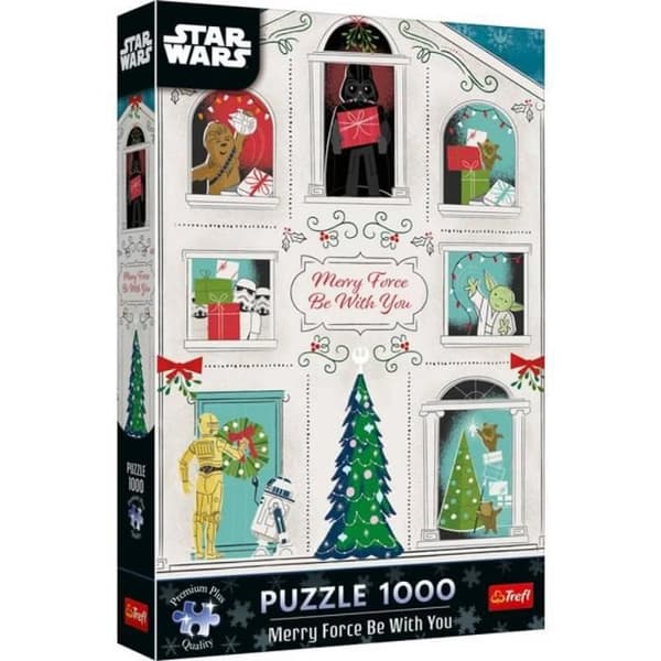 Pussel 1000 bitar: Star Wars - Må kraften vara med dig!