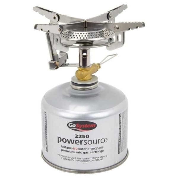 Campingkök - Go System - GS2104 - Silver - 2500W - Piezo-tändning