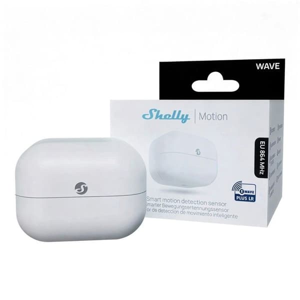 Shelly Wave Rörelsesensor Z-Wave + LR Vit