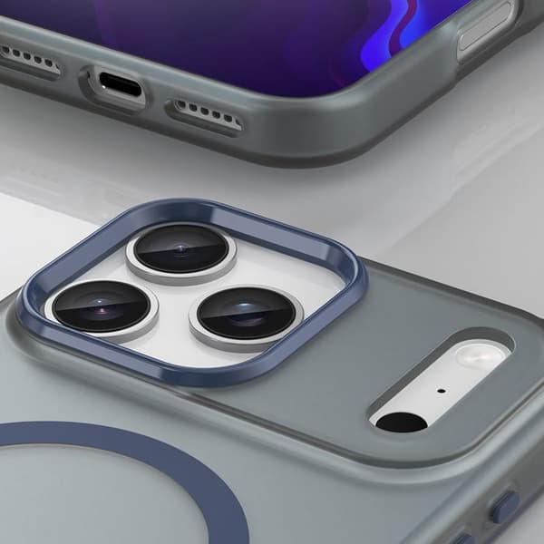 MagSafe-magnetisk skyddsfodral för iPhone 17 Pro Max - Matt blå