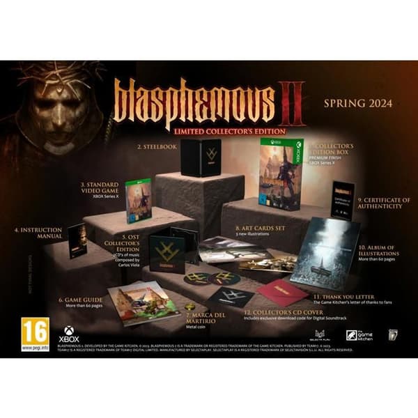 Blasphemous 2 Begränsad Samlarutgåva Xbox