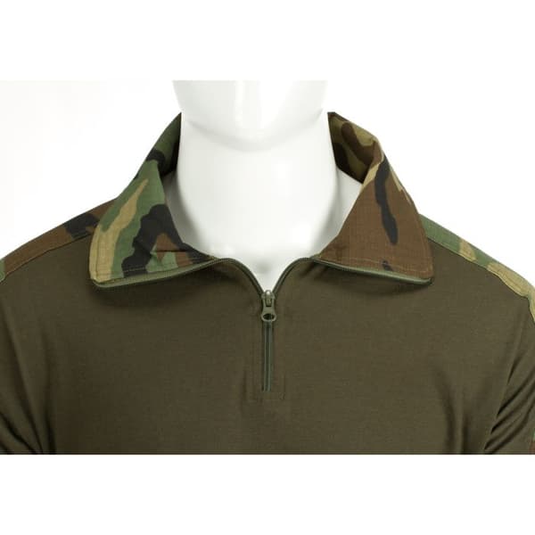 Invader Gear långärmad stridsblus - woodland