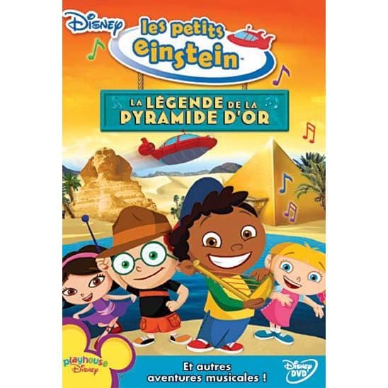 DISNEY KLASSIKER - DVD De små Einstein - Legenden om den gyllene pyramiden