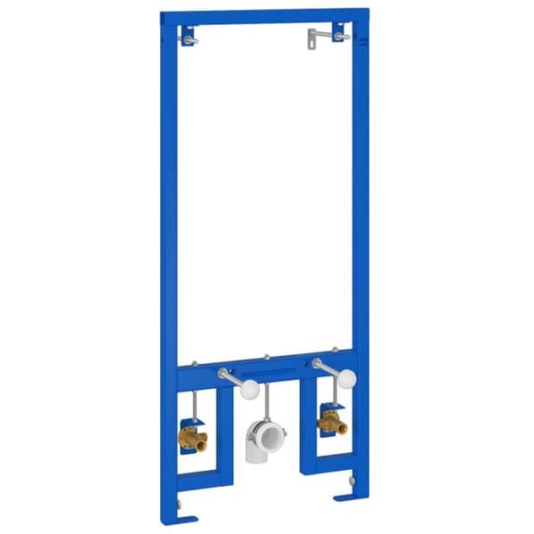 Dold monteringsram för bidé 50x112 136 cm Stål