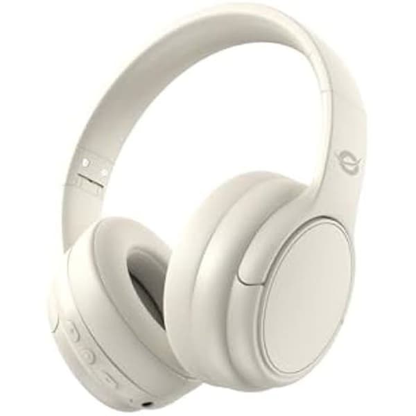 Hörlurar - CONCEPTRONIC - PARRIS03C - Bluetooth - Fällbar - Batteritid 30h - Färg Creme