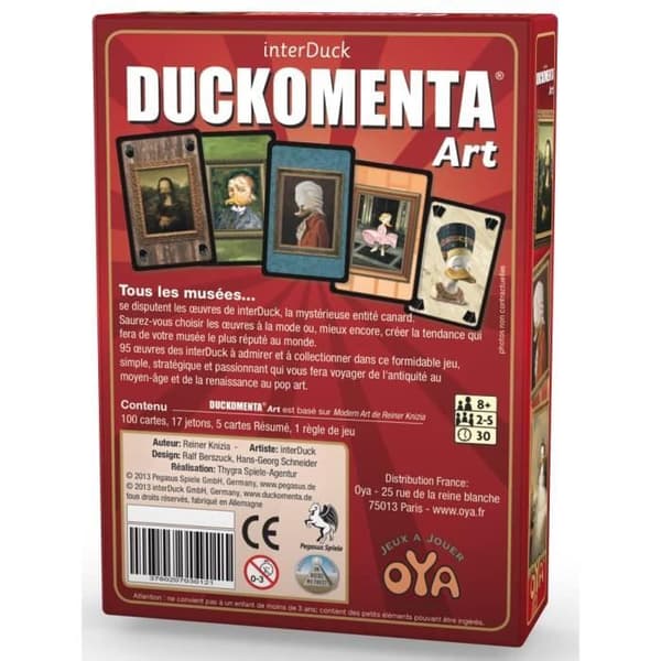 GENERIC 3760207030121 - KVM SWITCH - Oya Duckomenta Art Card Game